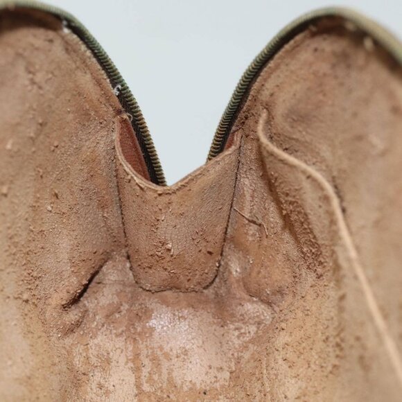 LOUIS VUITTON Monogram Trousse Demi Ronde Cosmetic Pouch - Picture 14 of 15